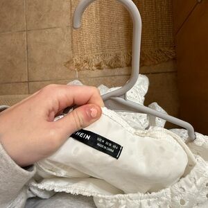 SHEIN White Mini Dress